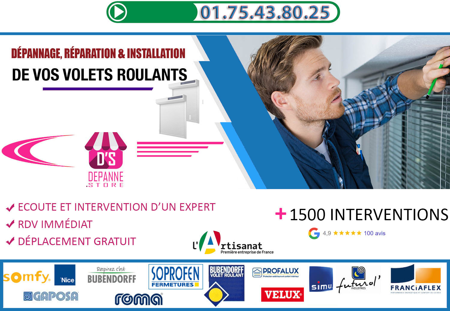 Reparation Volet Roulant Clichy